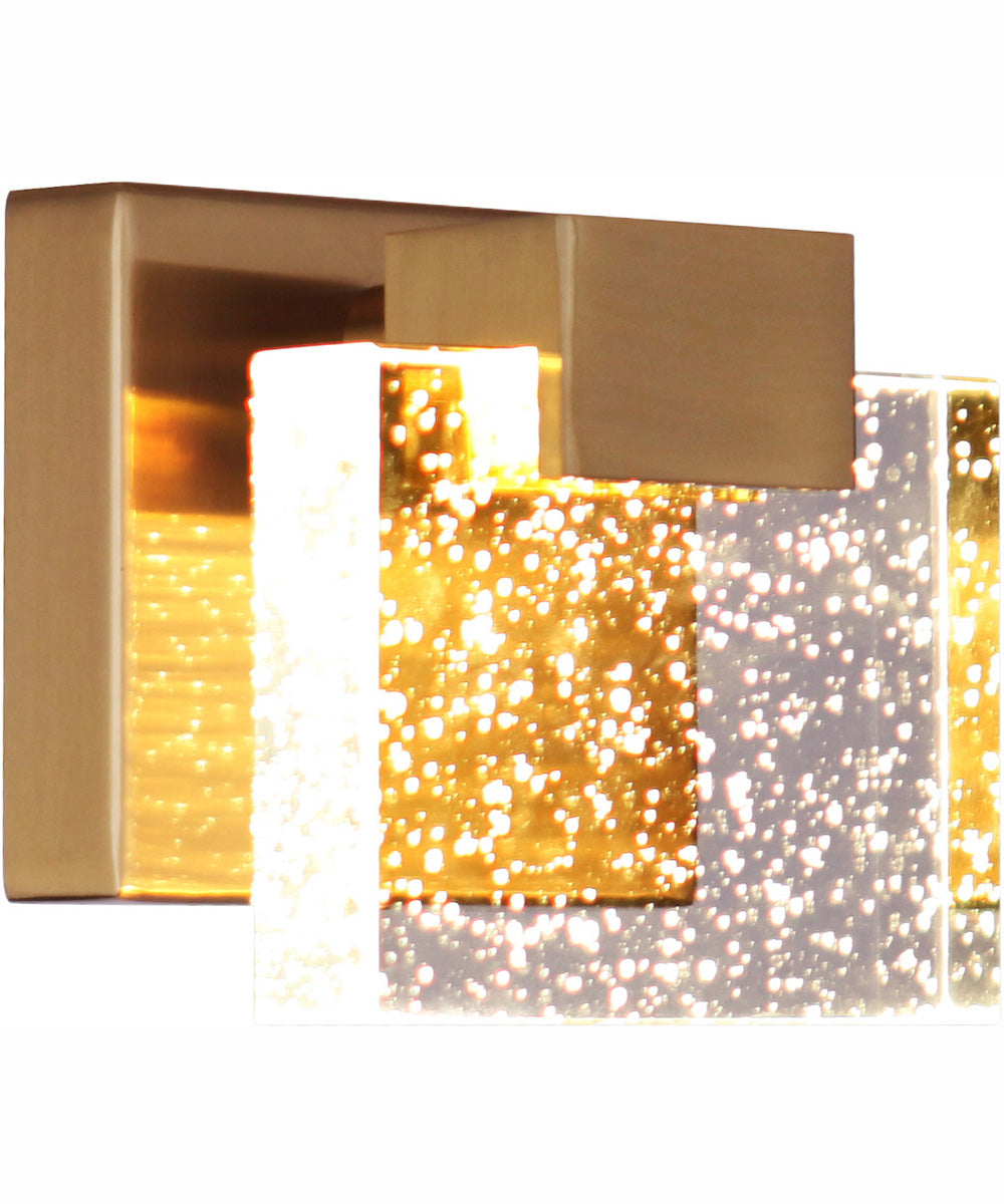 Alamere 1-Light Wall Sconce Satin Brass
