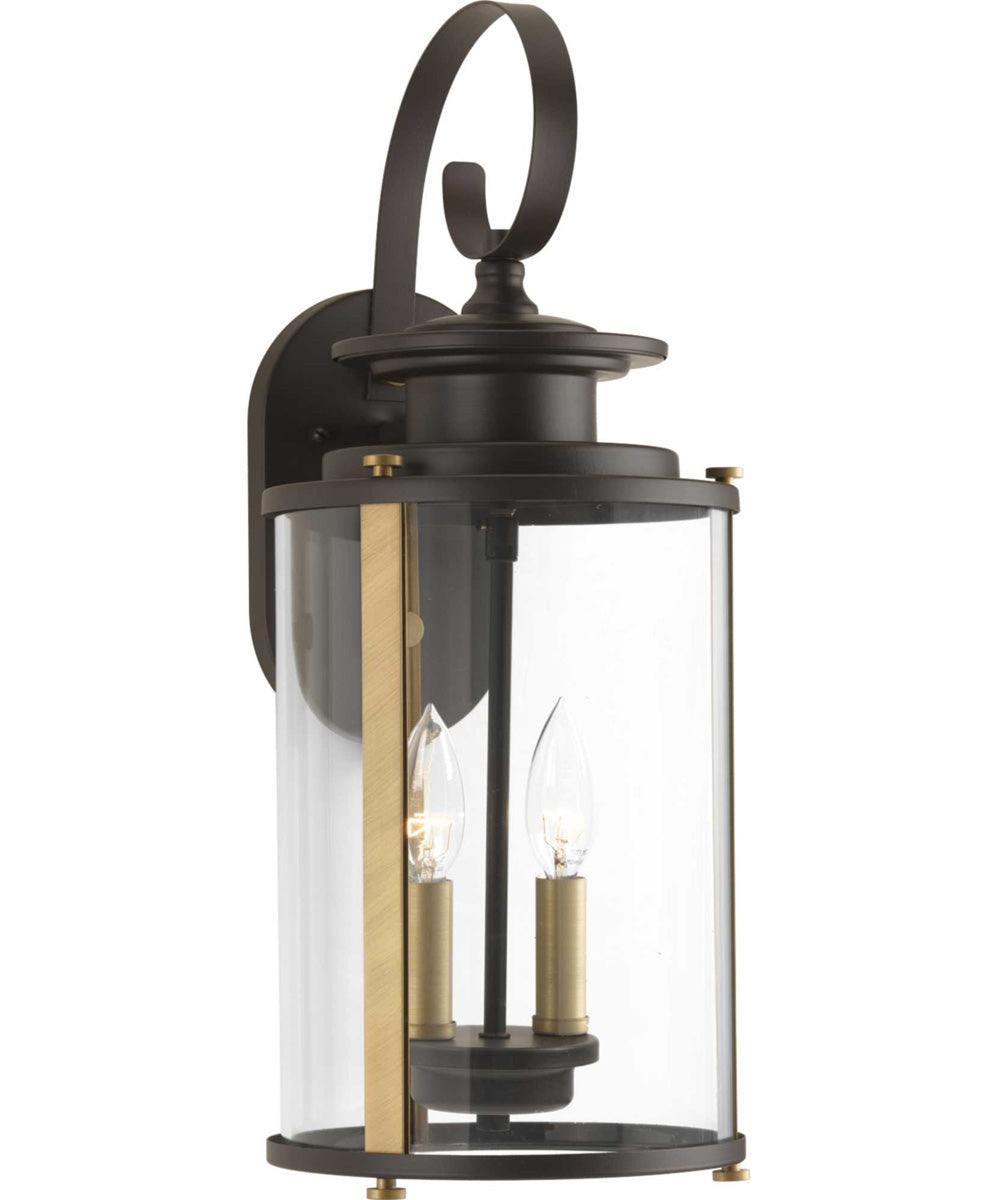 Squire 2-Light Medium Wall Lantern Antique Bronze