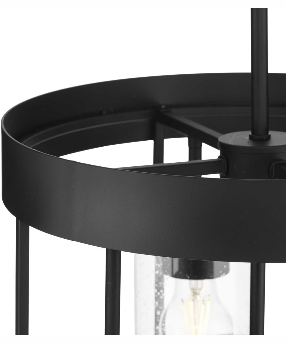 Burgess 5-Light Modern Farmhouse Hall & Foyer Light Matte Black