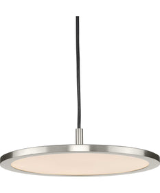 Everlume LED Modern Pendant Brushed Nickel