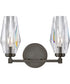Ana 2-Light Two Light Vanity in Black Oxide