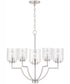 Carter 5-Light Chandelier Brushed Nickel
