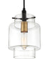 Naomi Small 1-light Mini Pendant Earth Black