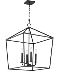 Emma 4-Light Pendant Matte Black