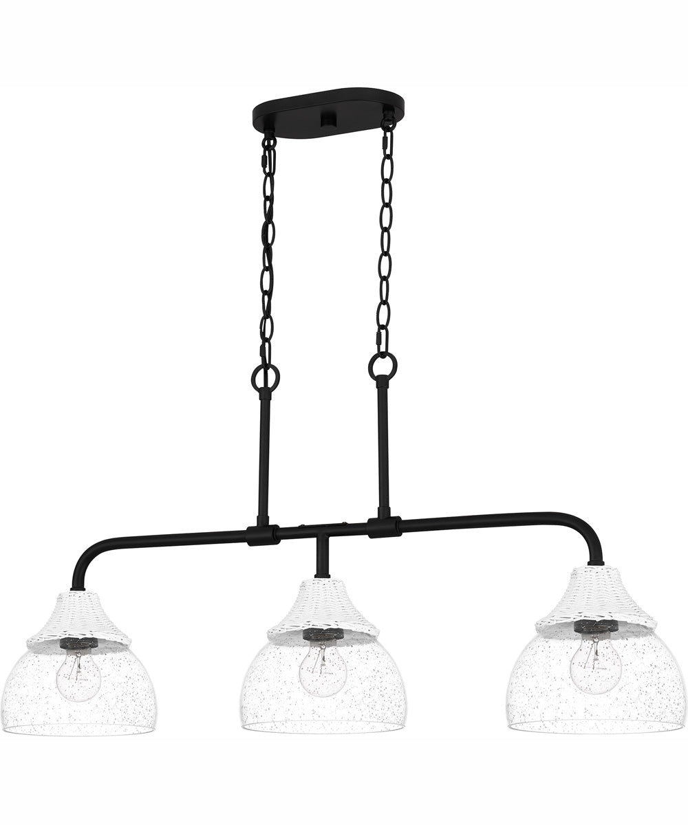 Otten Medium 3-light Island Light Matte Black