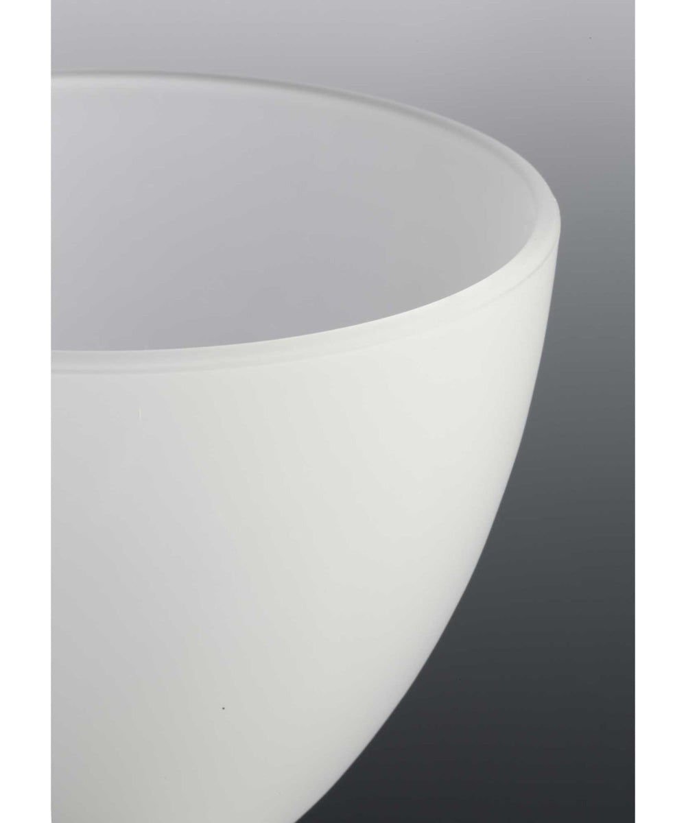 Heart 3-Light Etched Glass Farmhouse Chandelier Light Brushed Nickel