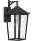 Stoneleigh Medium 1-light Outdoor Wall Light  Coastal Armour Aluminum Mottled Black