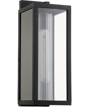 Parks 1-light Outdoor Wall Mount Light Fixture Textured Black