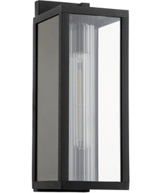 Parks 1-light Outdoor Wall Mount Light Fixture Textured Black