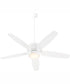 56" Apex Patio Indoor/Outdoor Ceiling Fan Studio White