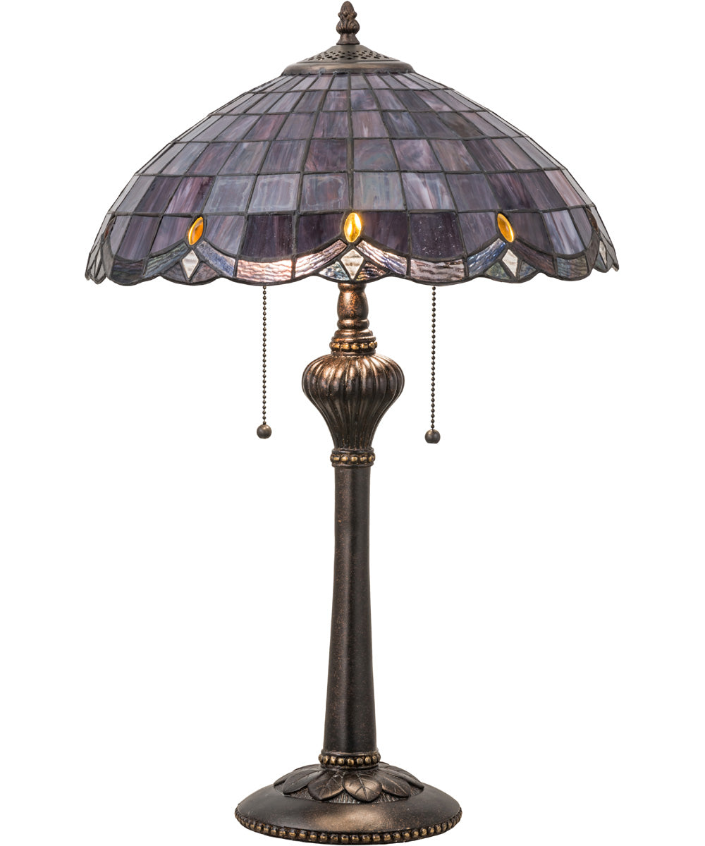 24"H Elan  Tiffany Table Lamp