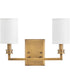 Moore 2-Light Medium Sconce in Heritage Brass