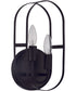 Mindful 2-Light Wall Sconce Flat Black