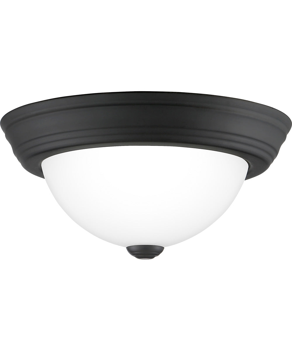 Erwin Small 1-light Flush Mount Matte Black