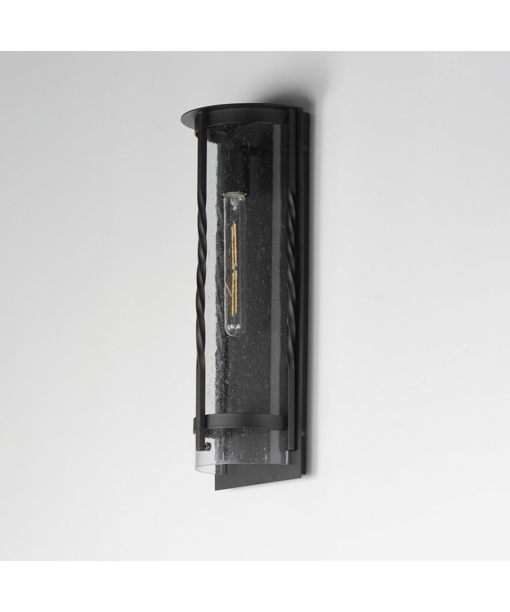 Foundry 1-Light Outdoor Wall Sconce Black