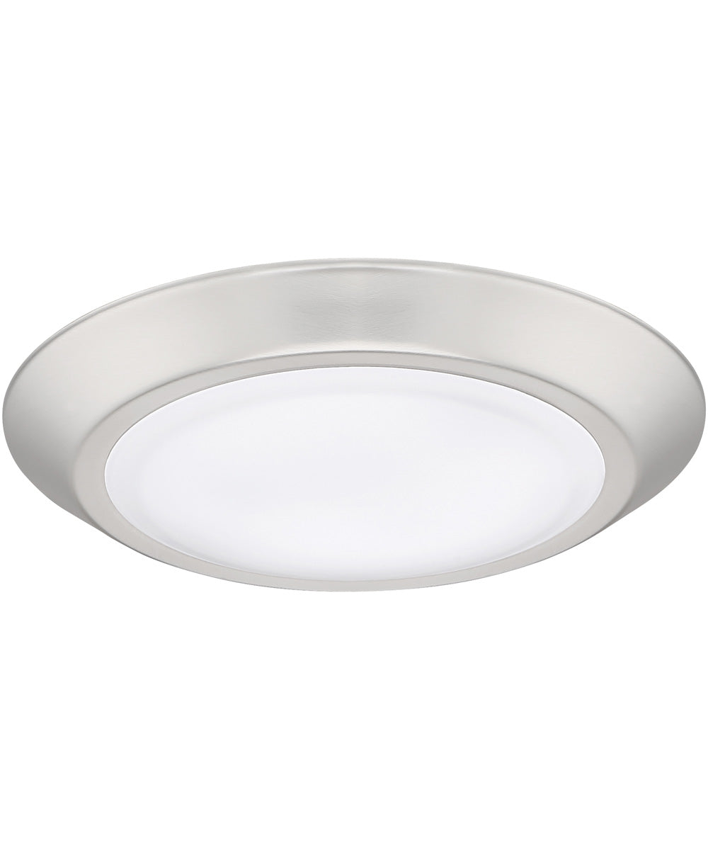 Verge  Flush Mount Brushed Nickel