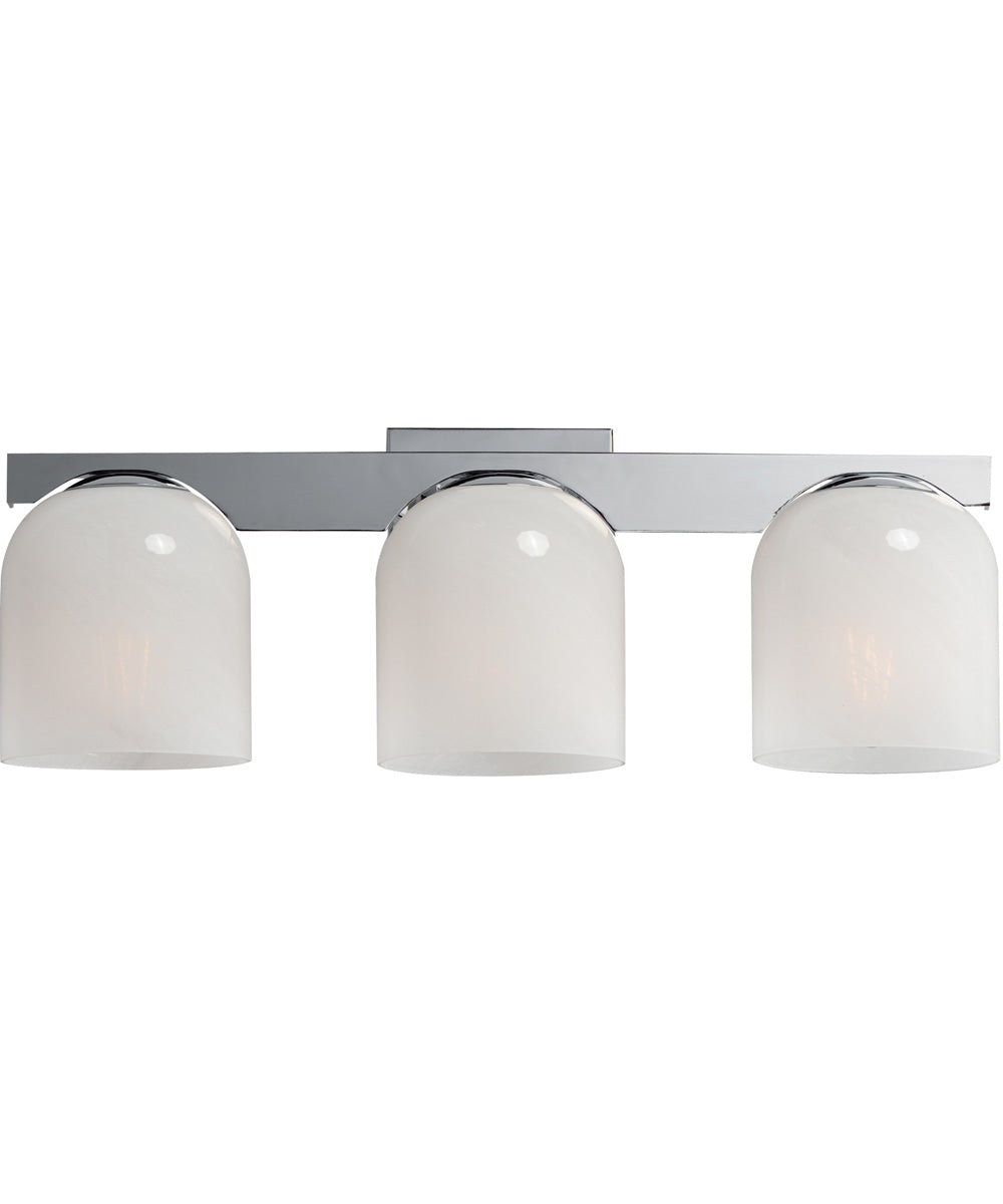 Scoop 3-Light Bath Vanity Polished Chrome