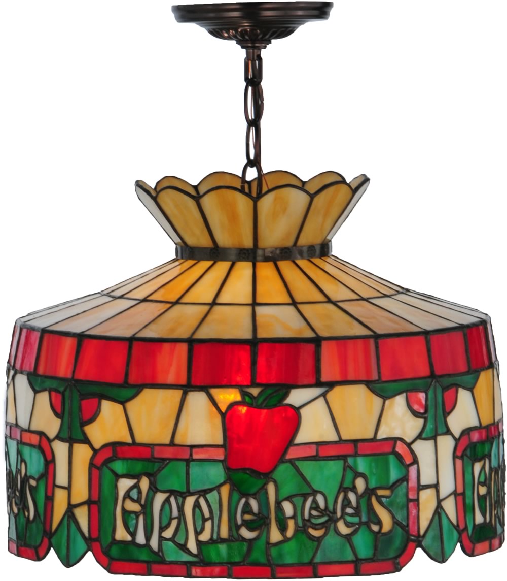 16"W Personalized Applebee's Pendant