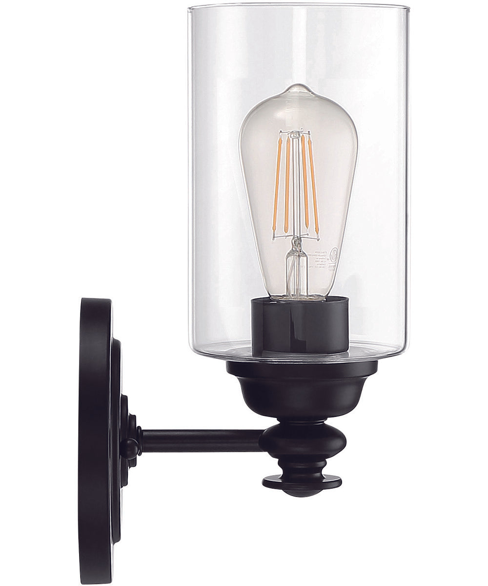 Dardyn 1-Light Wall Sconce Flat Black