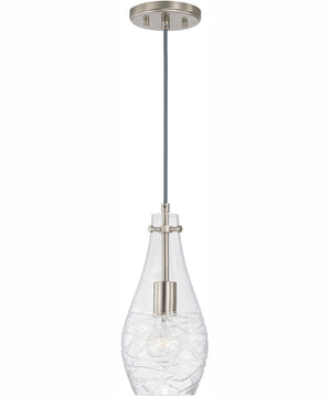 Kier 1-Light Pendant Brushed Nickel