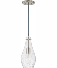 Kier 1-Light Pendant Brushed Nickel