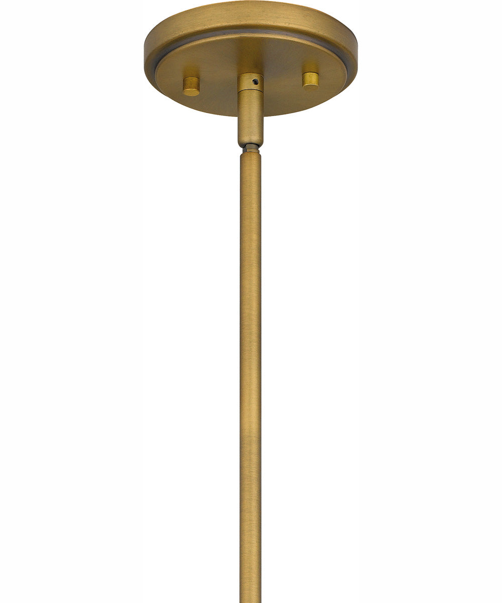 Quoizel Pendant 4-light Pendant Aged Brass