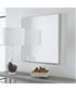Alexo Silver Square Mirror