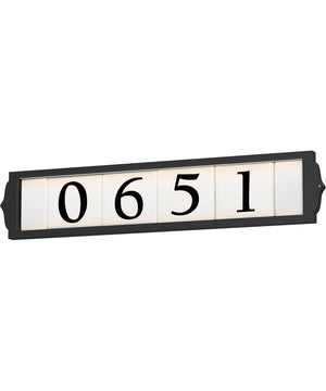 25 inch LED Address Frame - Classic Black