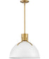 Argo 1-Light Medium Pendant in Polished White