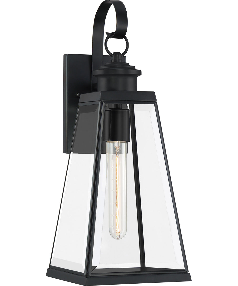 Paxton Medium 1-light Outdoor Wall Light Matte Black