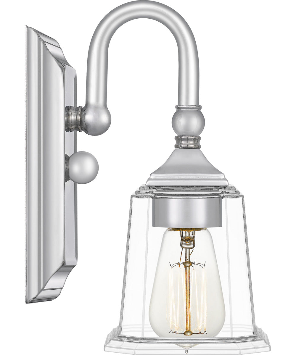 Nicholas Small 1-light Wall Sconce Polished Chrome