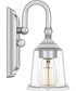 Nicholas Small 1-light Wall Sconce Polished Chrome