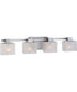 Melody Extra Large 4-light Bath Light Brushed Nickel