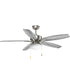 Billows 52" 5 -Blade Ceiling Fan Brushed Nickel