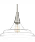 Quoizel Pendant 1-light Pendant Brushed Nickel