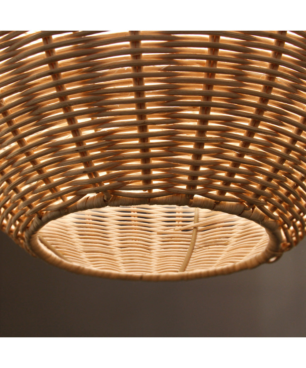 Maldives 1-Light Pendant Black