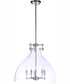 Chardonnay 5-Light Pendant Brushed Polished Nickel