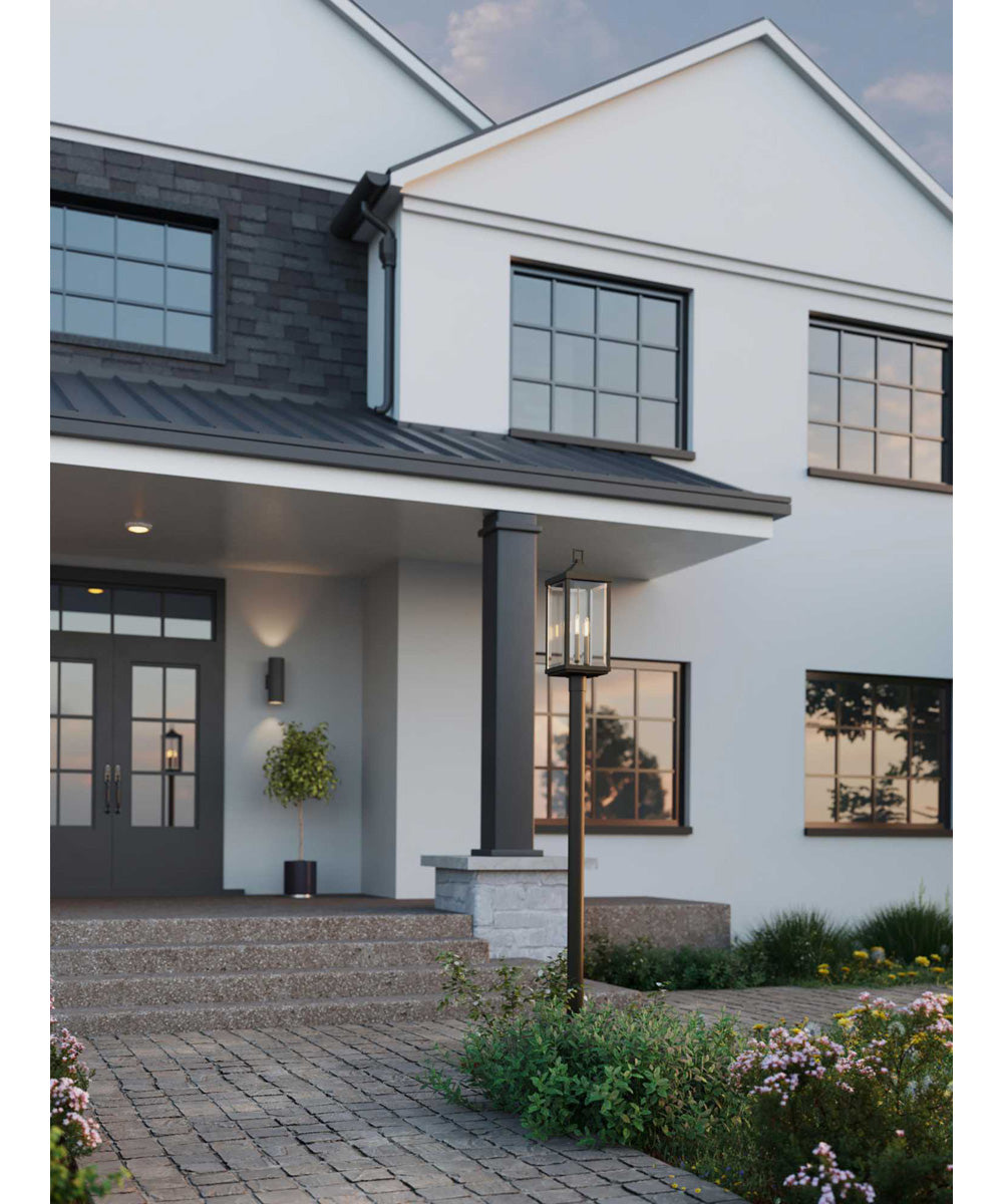 5" LED Outdoor Up/Down Cylinder Antique Bronze