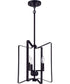 Shayna 3-Light Foyer Flat Black