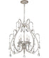 Blanca 5-light Chandelier Antique White