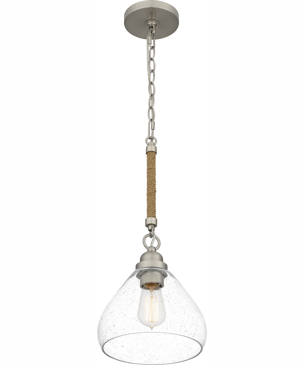 Quoizel Piccolo Pendant Small 1-light Mini Pendant Brushed Nickel