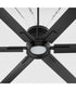 80" Zeus Patio Ceiling Fan Matte Black
