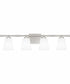 Brindley Extra Large 4-light Bath Light Brushed Nickel