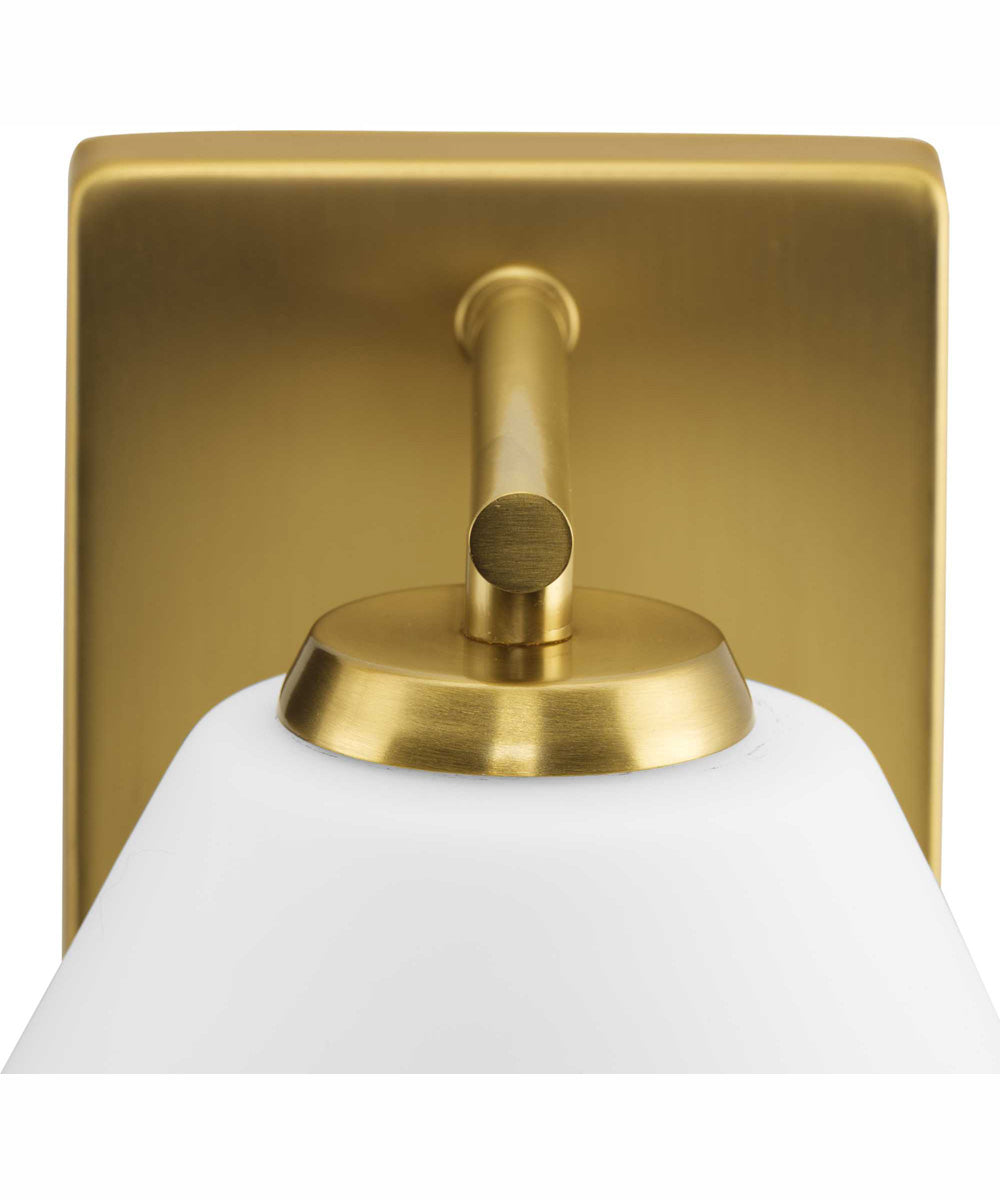 Copeland 1-Light Mid-Century Modern Vanity Light Brushed Gold