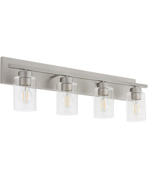 Carter 4-light Bath Vanity Light Satin Nickel