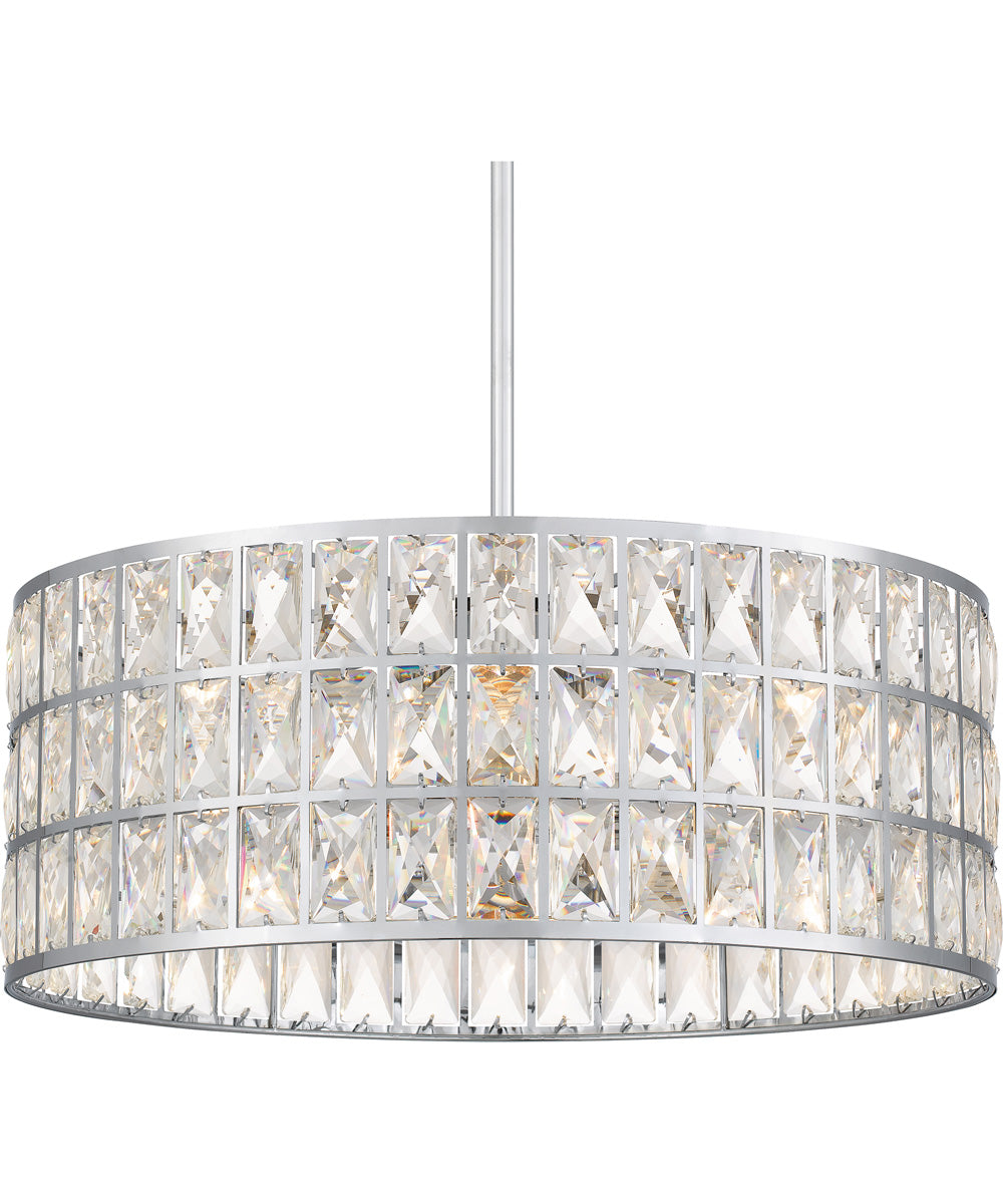 Gibson 4-light Pendant Polished Chrome