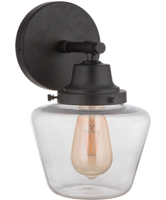 Essex 1-Light Wall Sconce Flat Black
