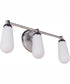 Riggs 3-Light Vanity Brushed Polished Nickel / Polished Nickel
