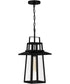 Devonport Large 1-light Outdoor Pendant Light Matte Black