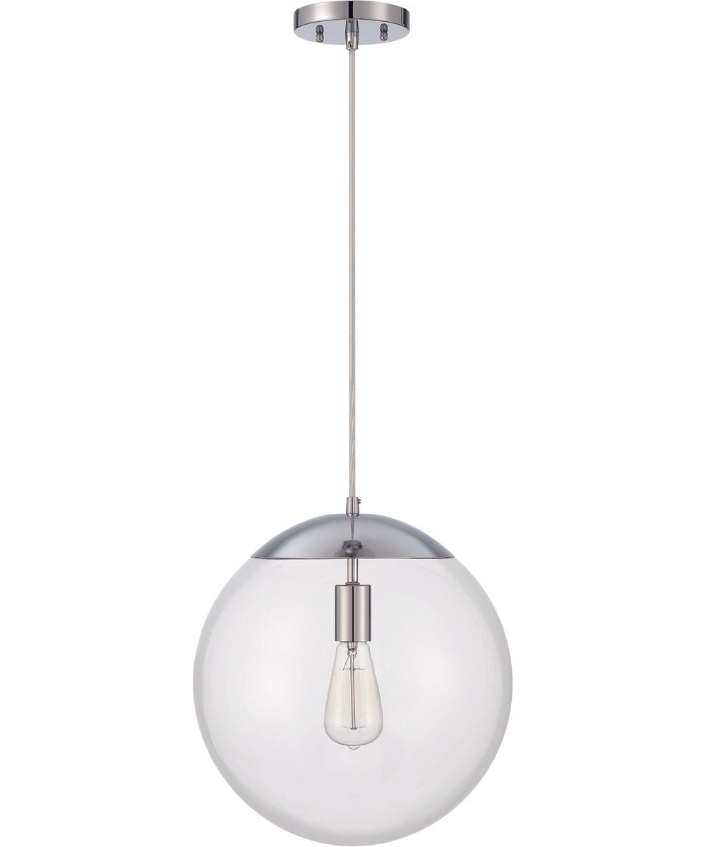 Gaze 1-Light Pendant Chrome